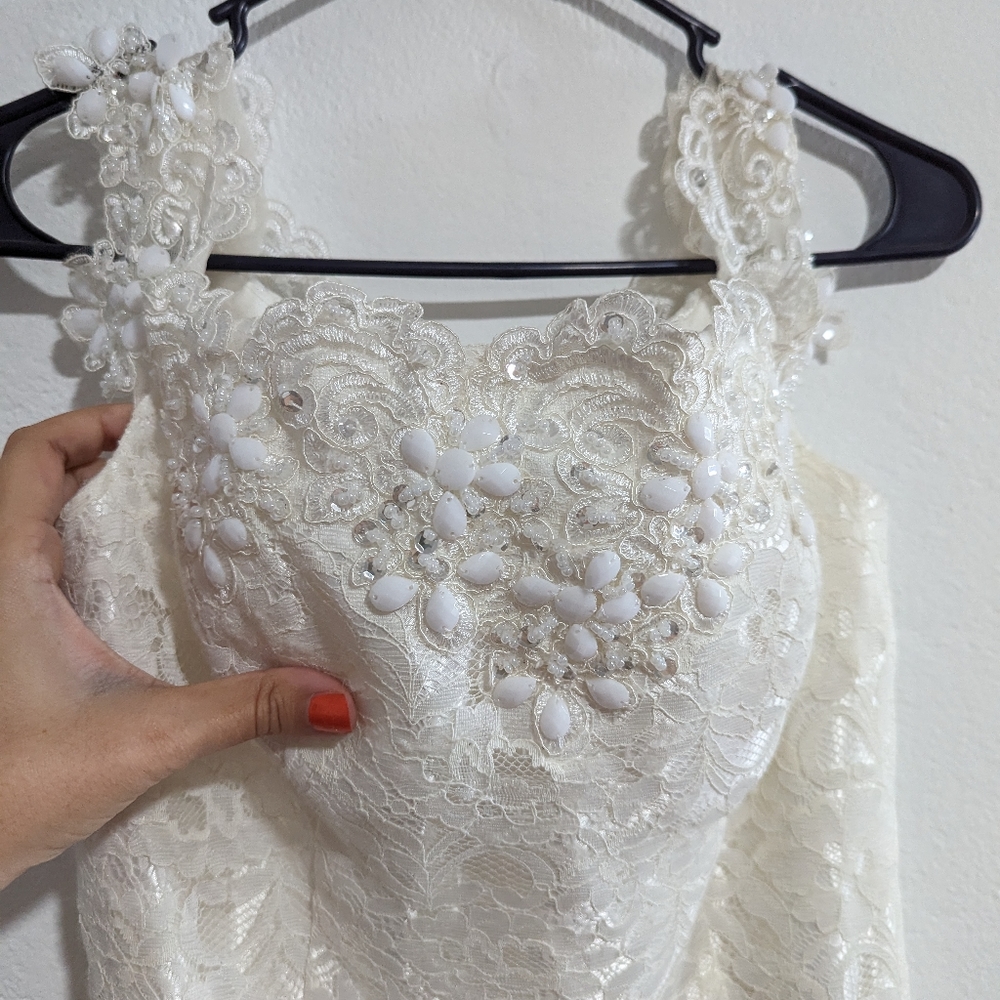 Corset wedding dress